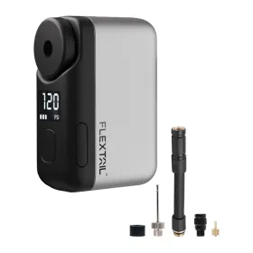 Flextail Tiny Bike Pump Pro Portable Bike Pump (Gray)